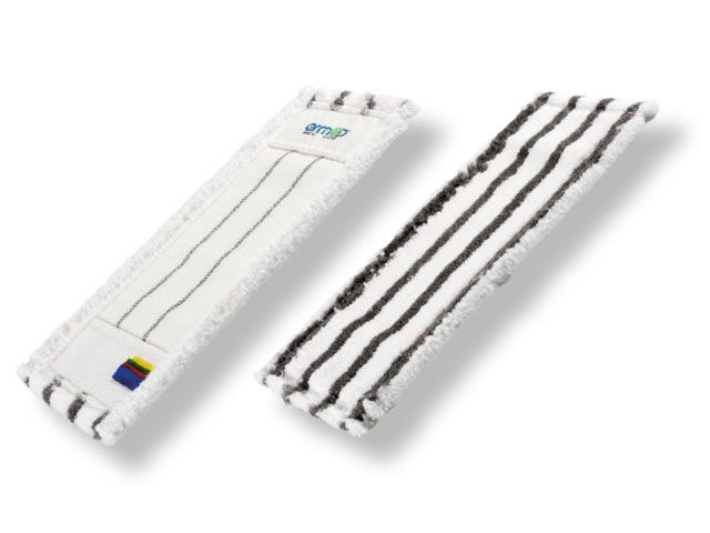 Моп з мікрофібри комбінований жорсткий CAIMAN HARD BRIGHT ERMOP Professional, 13*40 см